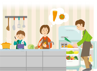 楽しく、お得で、快適に。ちょっとした工夫でさらに省エネができる暮らしのコツ「料理をつくる①」の画像