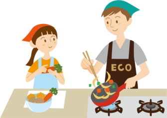 楽しく、お得で、快適に。ちょっとした工夫でさらに省エネができる暮らしのコツ「料理をつくる③」の画像