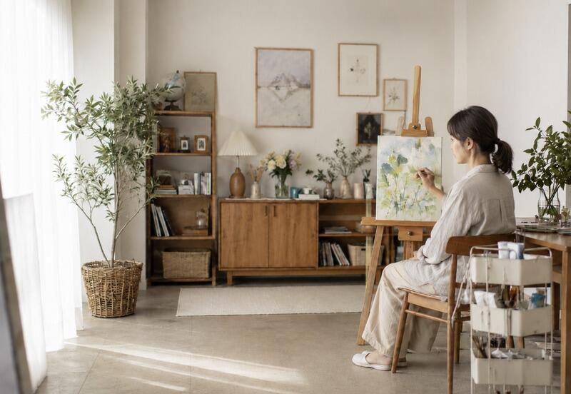 woman_painting_at_easel_home.jpg